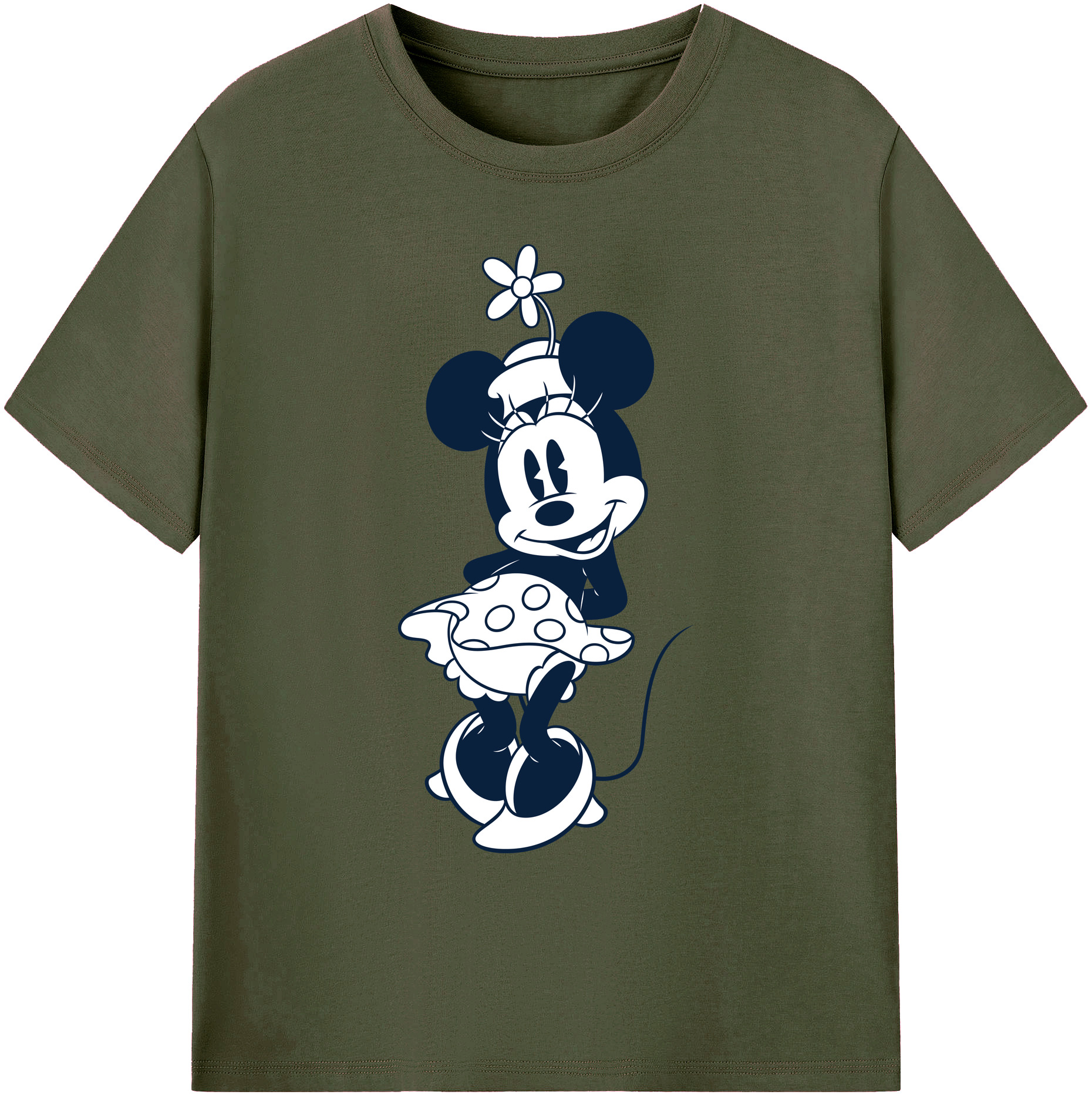 ミッキーマウス Mickey Mouse 綿100％ メンズ半袖Tシャツ｜肌触りやわらか＆通気性